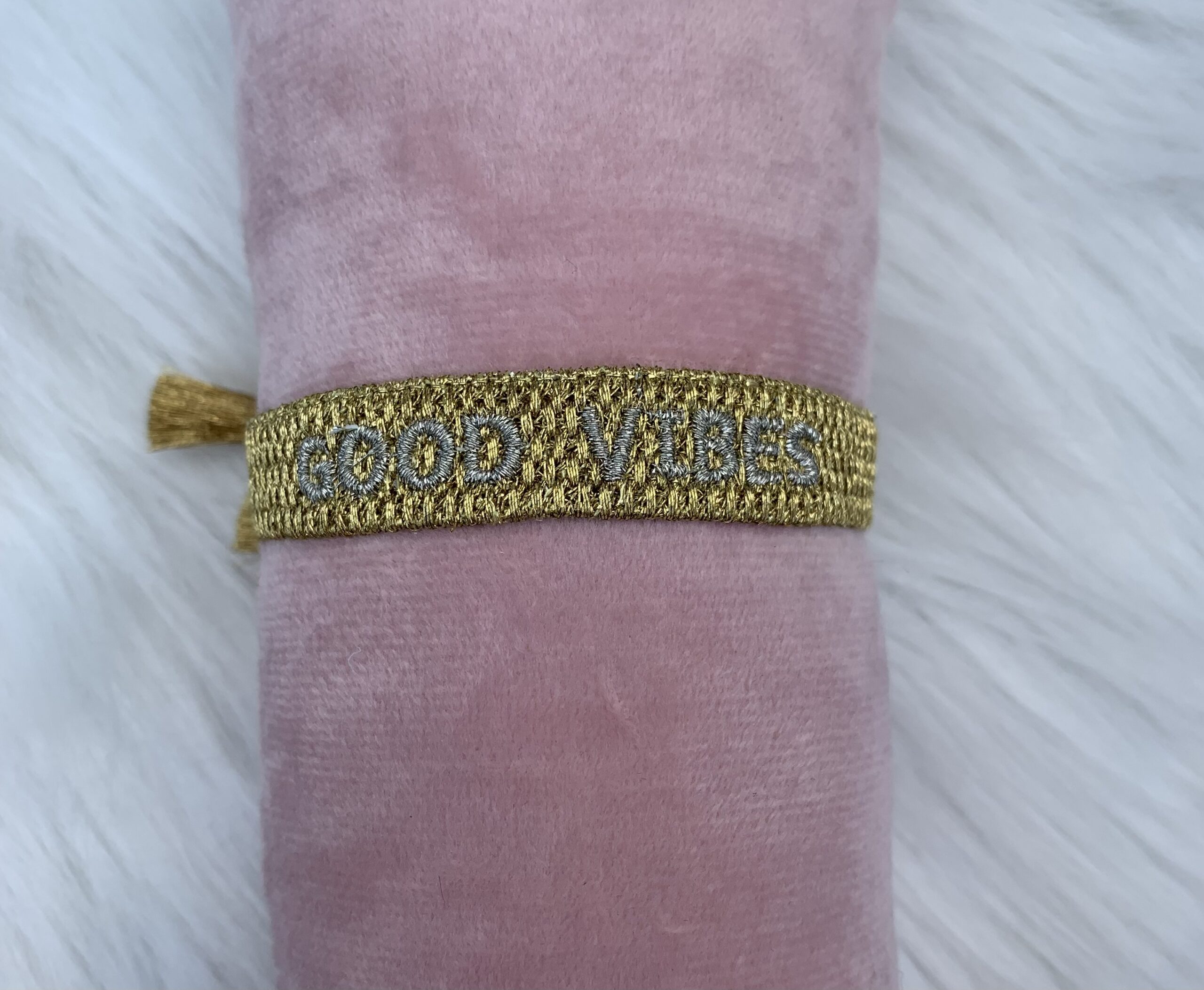 Ibiza style armband goud