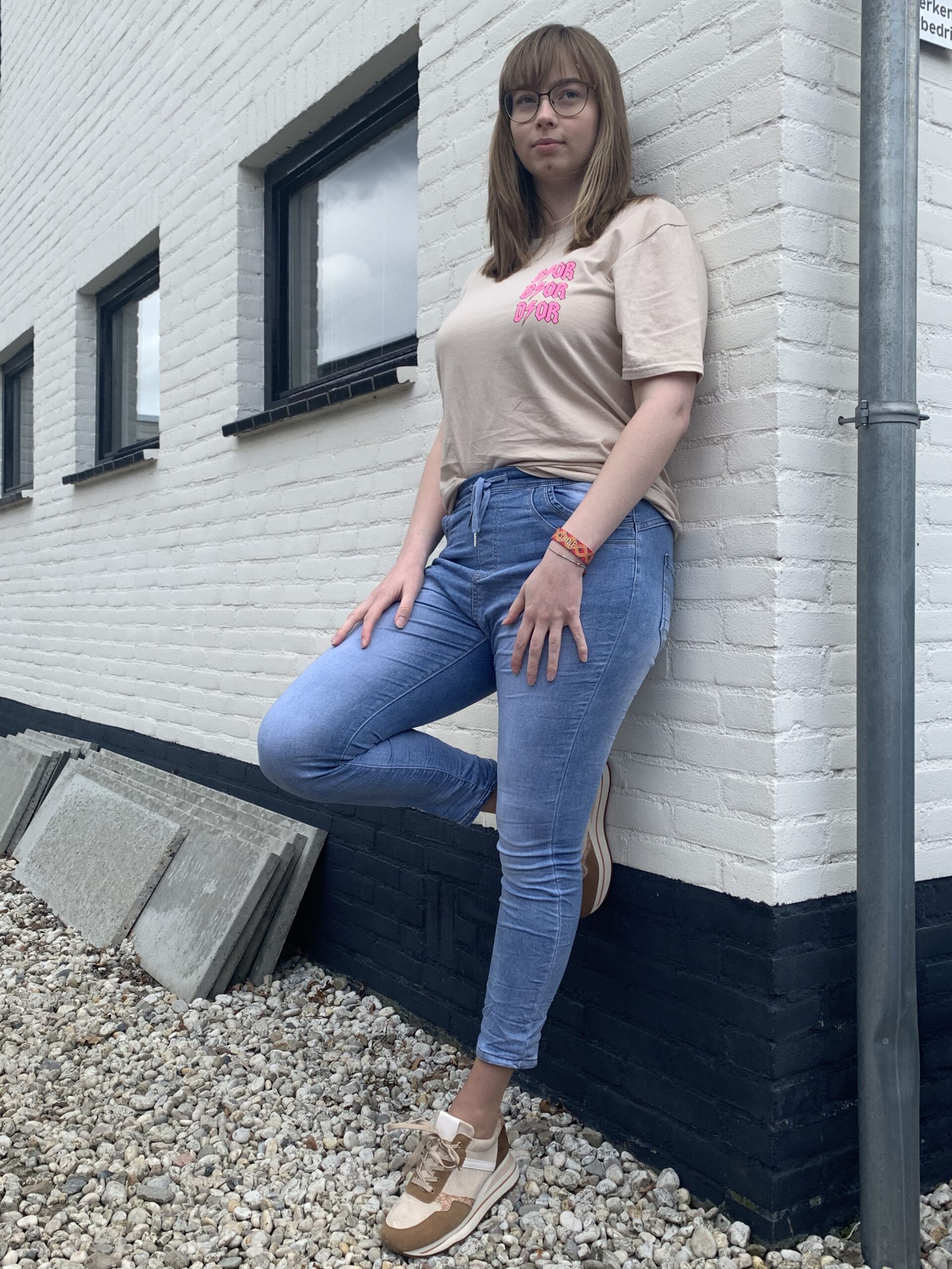 T-shirt beige